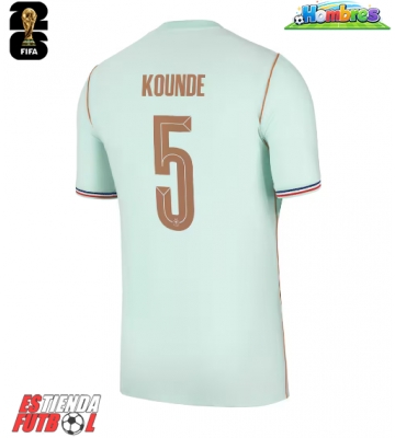 Francia Jules Kounde #5 Segunda Equipación Mundial 2026 Manga Corta